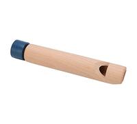 Drfeify Sifflet Coulissant en Bois, Flûte Push-Pull pour Enfants, (bûche | Construction en Bois Massif, Peinture à Base D'eau Non Toxique, Son Rythmique pour L'entraînement Vocal, Jouet éducatif