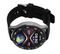 Drfeify Sound Smartwatch Claire avec écouteurs, Wirelesscall IP67 Water Proof Sports Fitness Watch et écouteurs pour Hommes Femmes (Silver)