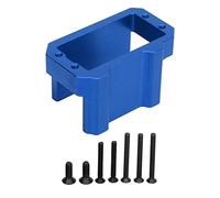Drfeify Support de Servo RC, Jeu de Supports de Servo, Pièce de Rechange Légère avec Vis pour Voiture Télécommandée 1/8 4WD (Blue)