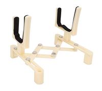 Drfeify Support de Violon, Conception Pliable, Structure Légère et Robuste avec éponge Douce pour Support de ukulélé pour Violon (Beige)