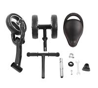 Drfeify Vélo D'équilibre pour bébé, Conception Sphérique sans Pédale, Vélo pour Tout-Petits avec Roues Silencieuses pour Une Utilisation Intérieure et Extérieure, pour Garçons et (Black)