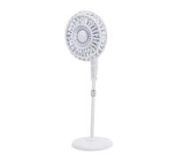 Drfeify Ventilateur de Sol Miniature à l'échelle 1:12, Modèle de Mini Ventilateur Rétro DIY, Accessoire de Maison de Poupée en Alliage de qualité Supérieure avec Un Réalisme Très détaillé, Pièce