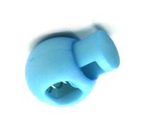 Drfeify Verrouillage de Cordon à Ressort Bouchon à Bascule en Plastique à Trou Unique 22 X 17 Mm Curseur à Ressort dentelé pour Sac à Dos Lacets de Sport Cordons de Serrage Aiguilles à Tricoter