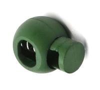 Drfeify Verrouillage de Cordon à Ressort Bouchon à Bascule en Plastique à Trou Unique 22 X 17 Mm Curseur à Ressort dentelé pour Sac à Dos Lacets de Sport Cordons de Serrage Aiguilles à Tricoter