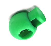 Drfeify Verrouillage de Cordon à Ressort Bouchon à Bascule en Plastique à Trou Unique 22 X 17 Mm Curseur à Ressort dentelé pour Sac à Dos Lacets de Sport Cordons de Serrage Aiguilles à Tricoter