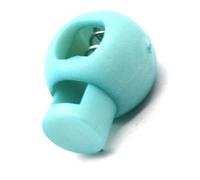 Drfeify Verrouillage de Cordon à Ressort Bouchon à Bascule en Plastique à Trou Unique 22 X 17 Mm Curseur à Ressort dentelé pour Sac à Dos Lacets de Sport Cordons de Serrage Aiguilles à Tricoter (Lac