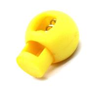 Drfeify Verrouillage de Cordon à Ressort Bouchon à Bascule en Plastique à Trou Unique 22 X 17 Mm Curseur à Ressort dentelé pour Sac à Dos Lacets de Sport Cordons de Serrage Aiguilles à Tricoter