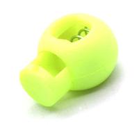 Drfeify Verrouillage de Cordon à Ressort Bouchon à Bascule en Plastique à Trou Unique 22 X 17 Mm Curseur à Ressort dentelé pour Sac à Dos Lacets de Sport Cordons de Serrage Aiguilles à Tricoter