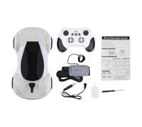 Drfeify Voiture à Dérive RC, Voiture Télécommandée 2,4 GHz avec Mode Crabe, Rotation à 360° et Pulvérisation de Brume d'arc, Jouets pour Enfants Garçons et Filles (White)