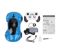 Drfeify Voiture à Dérive RC, Voiture Télécommandée 2,4 GHz avec Mode Crabe, Rotation à 360° et Pulvérisation de Brume d'arc, Jouets pour Enfants Garçons et Filles (Blue)