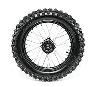 DRFGHK Kit de Conversion pour Roue arrière 90/100-14 Pouces, Jantes adaptées aux Motos Tout-Terrain 125/140/150 cm³