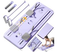 DRFGHK Reformer Pilates Machine Pliable Board Set pour Maison Multifonctionnelle Roue Abdominale Rebond Automatique Roue Abdominale Planche AB Roller Fitness Materiel