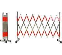 DRFGNF Barrière Extensible pour allée, barrière Mobile Extensible, barrière de sécurité rétractable en Acier Inoxydable, clôture d'allée Pliable et Portable pour Le contrôle des foules (Couleur : a