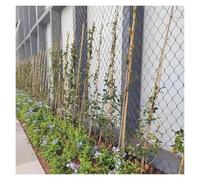 DRFGNF Filet de sécurité en Acier Inoxydable 0,6 x 18 m, Grillage métallique de 10 cm/1,5 mm, Protection pour Balustrade, Filet en Corde métallique Facile à Couper pour Une util