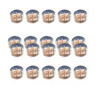 DRHTDXEJ Lot de 20 bouchons d'oreilles élégants en silicone respirant pour boucles d'oreilles