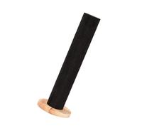 DRHTDXEJ Présentoir à cheveux polyvalent avec base ronde en bois - Élégant support cylindrique pour accessoires de cheveux