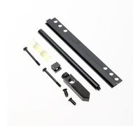 DRHTDXEJ Support de carte graphique haute résistance stabilisation pour PC de bureau Gamers Noir Argent Finition mate