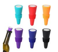 driattie Bouchon de Vin, 6 Pièces Bouchons pour Conservation, Bouchon de Remplissage pour Bouteilles, pour le Champagne, la Bière, les Boissons, la Cuisine, le Bar, les Réunions et les