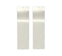 driattie Grattoirs À Ski | 2 Pièces Acier Inoxydable Portable Accessoires de Ski | Raclette À pour Snowboard,pour Sports Vélo Plein Air Jardinage Maison Voyage Déneigement