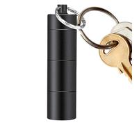driattie Pilulier, Compartiments Multiples Étanches Avec Porte-Clés, Organisateur De Pilules De Voyage Étui Quotidien, Pour Compléments Alimentaires Voyage Camping Randonnée Sports