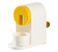 driattie Râpe À Glace | Ustensiles De Cuisine À Manivelle Petits Portables,Broyeur À Glace,Pour Maison Bureaux Appartement Vacances Fête Quotidien Boule De Neige Whisky Bouteille Boisson Crème