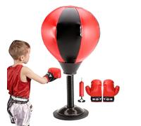 driattie Sac De Frappe pour Bureau,Ballon De Boxe Gonflable À Ventouse - Sac De Frappe De Boxe,pour Adolescents Et Adultes Employés De Bureau Étudiants Joueurs À La Maison en Appartement Et Chambre