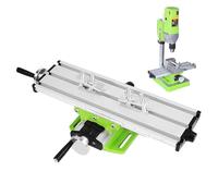 driattie Table de presse à perceuse, établi réglable en d'aluminium avec axe XY - Table de travail multifonction, pour routage, perçage, travail du bois, travail des métaux, soudure