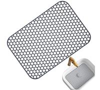 driattie Tapis Évier Cuisine Silicone | Grille de Protection pour Évier INOX Séchage Cuisine | Séchoir Lavable Lave-& Support Ustensiles Chauds Maison Salle de Bain Camping-Car