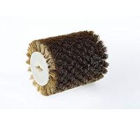 Dribex Brosse métallique pour Makita 9741 | Brosse de polissage pour ponceuse | Brosse à bois 120 x 60 x 100 mm | Accessoires de ponceuse en fil d'acier en laiton