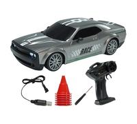 Drift Cartn Car - Véhicule électrique télécommandé 4WD - Jouet RC rechargeable | Voiture de vitesse compétitive avec lumière LED, modèle de course sur pistes en plein air, grimpeur tout-terrain pour