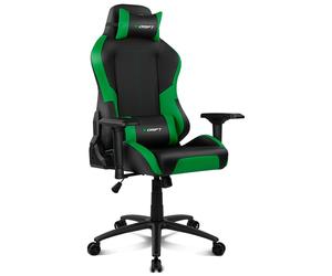 DRIFT DR250 Siège de jeu sur PC Siège capitonné Noir, Vert