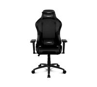 Drift Dr250b - Fauteuil De Jeu Professionnel, Similicuir, Accoudoirs Réglables 4d, Piston De Classe 4, Siège Inclinable, Réglable En Hauteur, Dossier Inclinable, Coussins Lombaires Et Cervicaux, Noir.