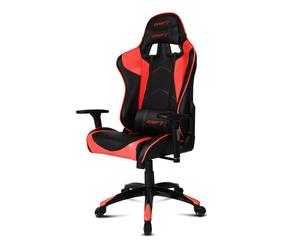 DRIFT DR300 Siège de jeu sur PC Siège rembourré Noir, Rouge