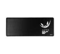 Drift Gaming Madkat XL ElRubius Tapis de jeu officiel avec surface extra douce, dimensions 900 x 350 x 3 mm, base antidérapante, bords cousus Noir