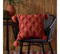 Drift Home Alda Outdoor Coussin Garni Durable Terracotta 43 x 43 cm