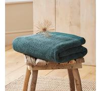 Drift Home - Serviette à Main Vert Émeraude (50 x 90 cm) - Douce et Absorbante - Serviette Premium 600GSM - Coton Durable - Serviettes de Salle de Bain en Vert - Serviette de Salle de Bain Verte