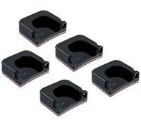 Drift Innovation 30-017-00 5x Supports Adhésifs Courbés Compatible avec les Caméras Drift via le Clip Universel - Noir