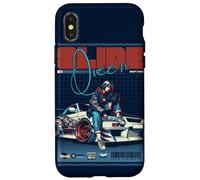 Drift JDM Car Tuning Racing Japon Y2K Streetwear Coque pour iPhone X/XS