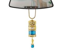 Drift Pendant - Empty Car Diffuser Bottle for Fragrance Oils | Leak Proof Cap with Hanging Cord, Refillable Glass Vial & Decorative Charm for Sedan, SUV, Truck, RV and Home Interior