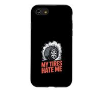 Drift Racing Life JDM Sideways Antifumée pour pneus de Voiture Coque pour iPhone SE (2020) / 7/8