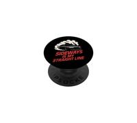 Drift Racing Life JDM Sideways Antifumée pour pneus de Voiture PopSockets PopGrip Adhésif