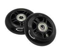 Drift Rider/PowerRider Lot de 2 roues arrière Noir 76 mm