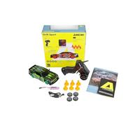 Drift Sport Muscle Car télécommandée, avec éclairage sous Le Plancher 4 WD, échelle 1:24, RTR, Vert, pour Enfants à partir de 6 Ans