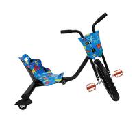 Drift Trike Voiture à pédale pour enfants à partir de 6 ans Tricycle avec | Roue arrière lumineuse et position réglable - Idéal pour les enfants en pleine croissance