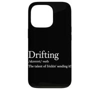 Drifting Funny Car Amateur de Drift Lover Manuel Conducteur de Voiture Coque pour iPhone 13 Pro