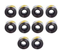 DriKou 10 pièces 2,5 cm x 60 m Ruban Anti-Oiseaux réfléchissant Ruban Anti-Oiseaux protège Les Cultures, Le Jardin, Les Bateaux, Les terrasses et Les Maisons pour Le Jardin Argent