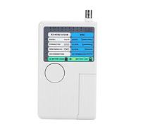 DriKou 4 in 1 Network Cable Tester, Portable LAN Network Cable Tester Remote RJ11 RJ45 USB BNC for UTP STP Cables Tracker Current Voltage Capacity Testing