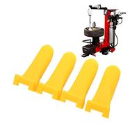 DriKou 4 Pièces Protecteurs de Jante de Roue Inserts en Plastique Couvercle de Pince à Mâchoire Remplacement pour Changeurs de Pneus Corghi Jaune 4,7 Pouces
