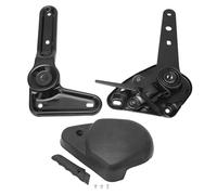 DriKou Ajusteur d'angle de siège, poignée de levier inclinable de siège latéral gauche réglable de 0 à 180 ° pour véhicule de construction de camion de caravane RV