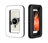 DriKou Anneau Lumineux magnétique RVB pour Selfie, Lampe de Remplissage Portable, Lampe de Photographie en Streaming en Direct 448 LED pour Chat vidéo, Photographie, Vlogs